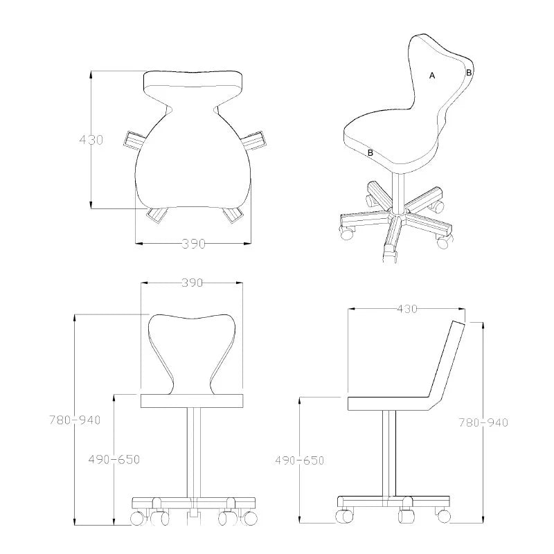 REM Clover Stool
