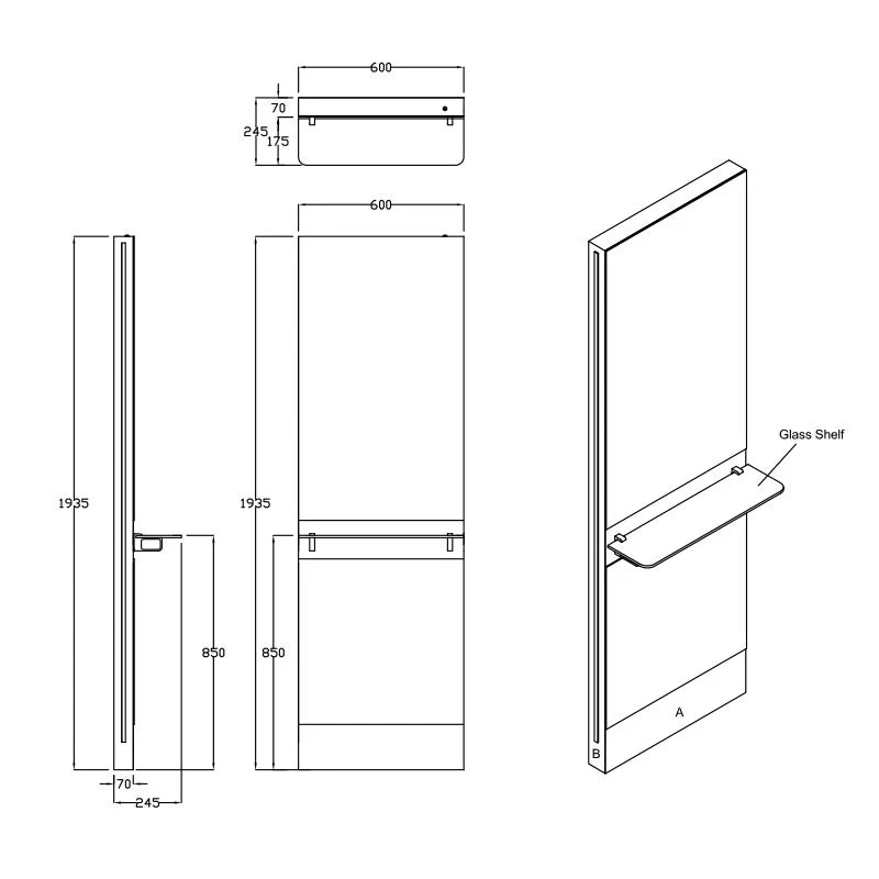 REM Destiny Styling Unit Desk