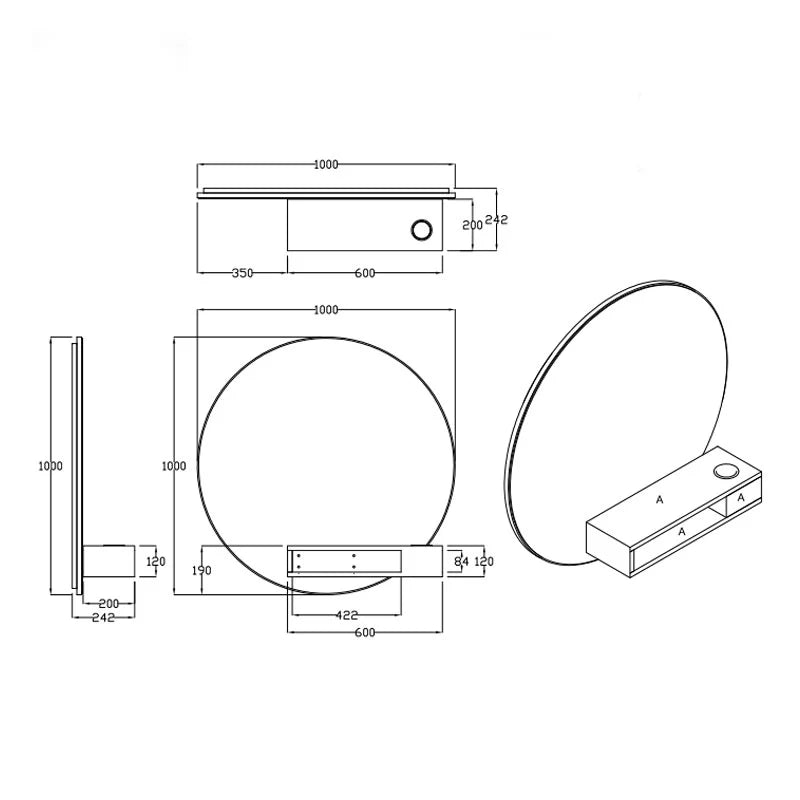 REM Solar Styling Unit Desk