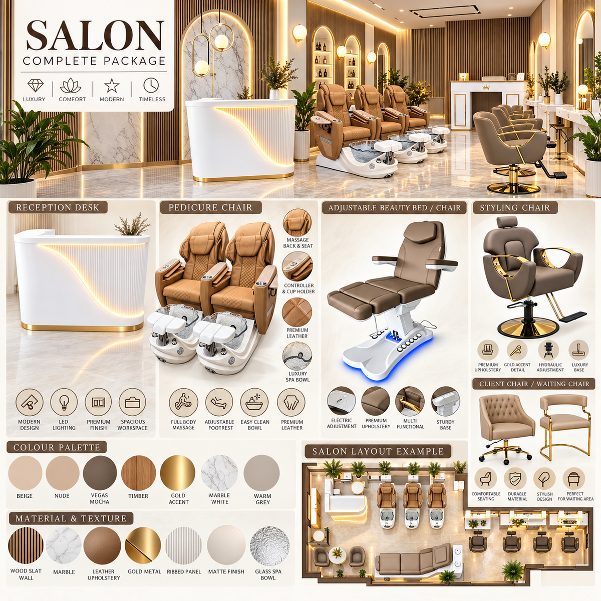 Salon Furniture Package
