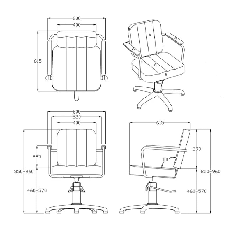 REM Avalon Styling Chair