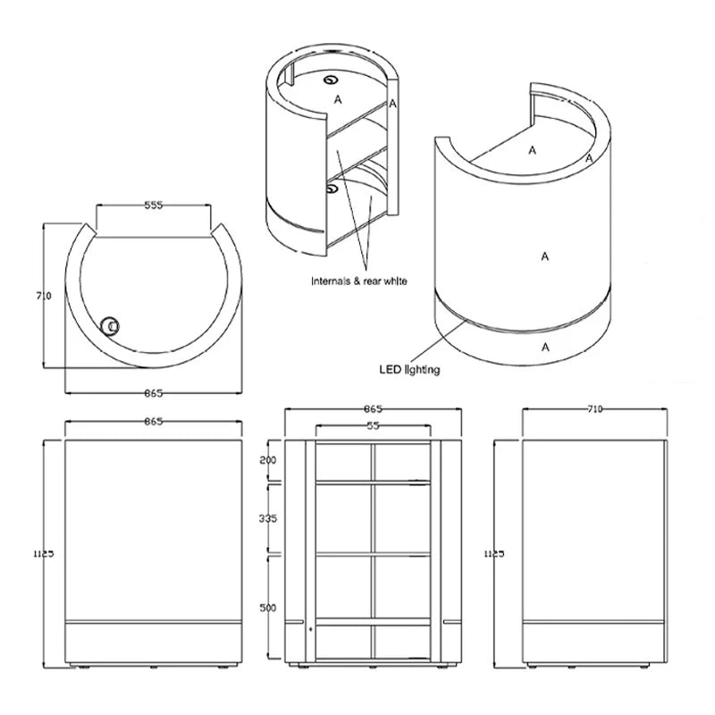 REM Pod Reception Desk