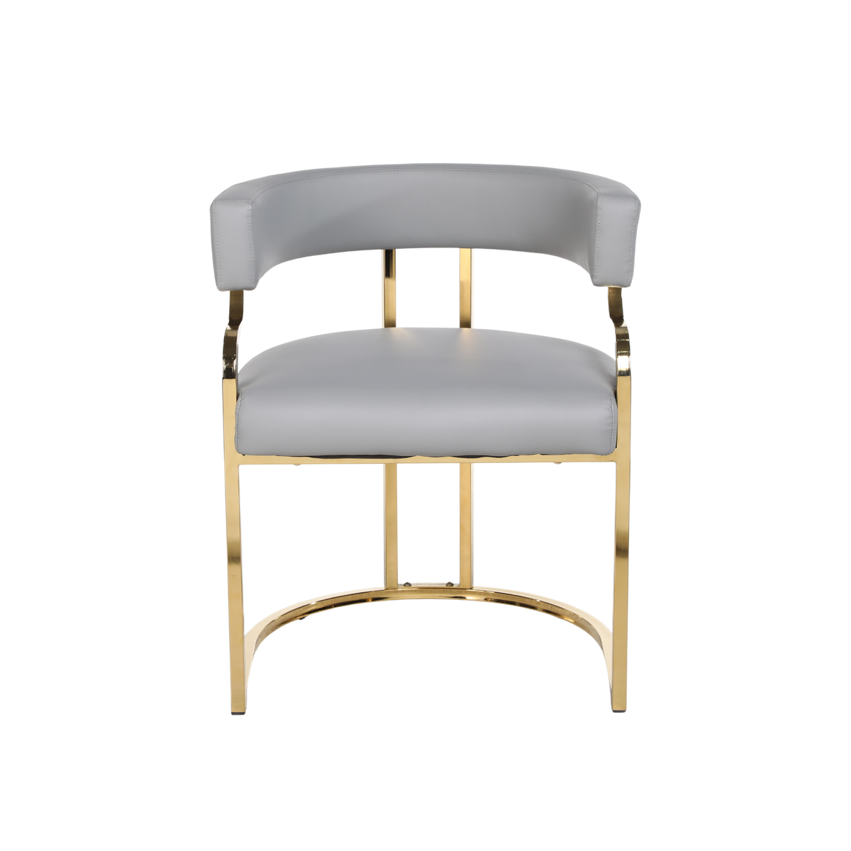 Bella Customer Chair Gold Frame Leg