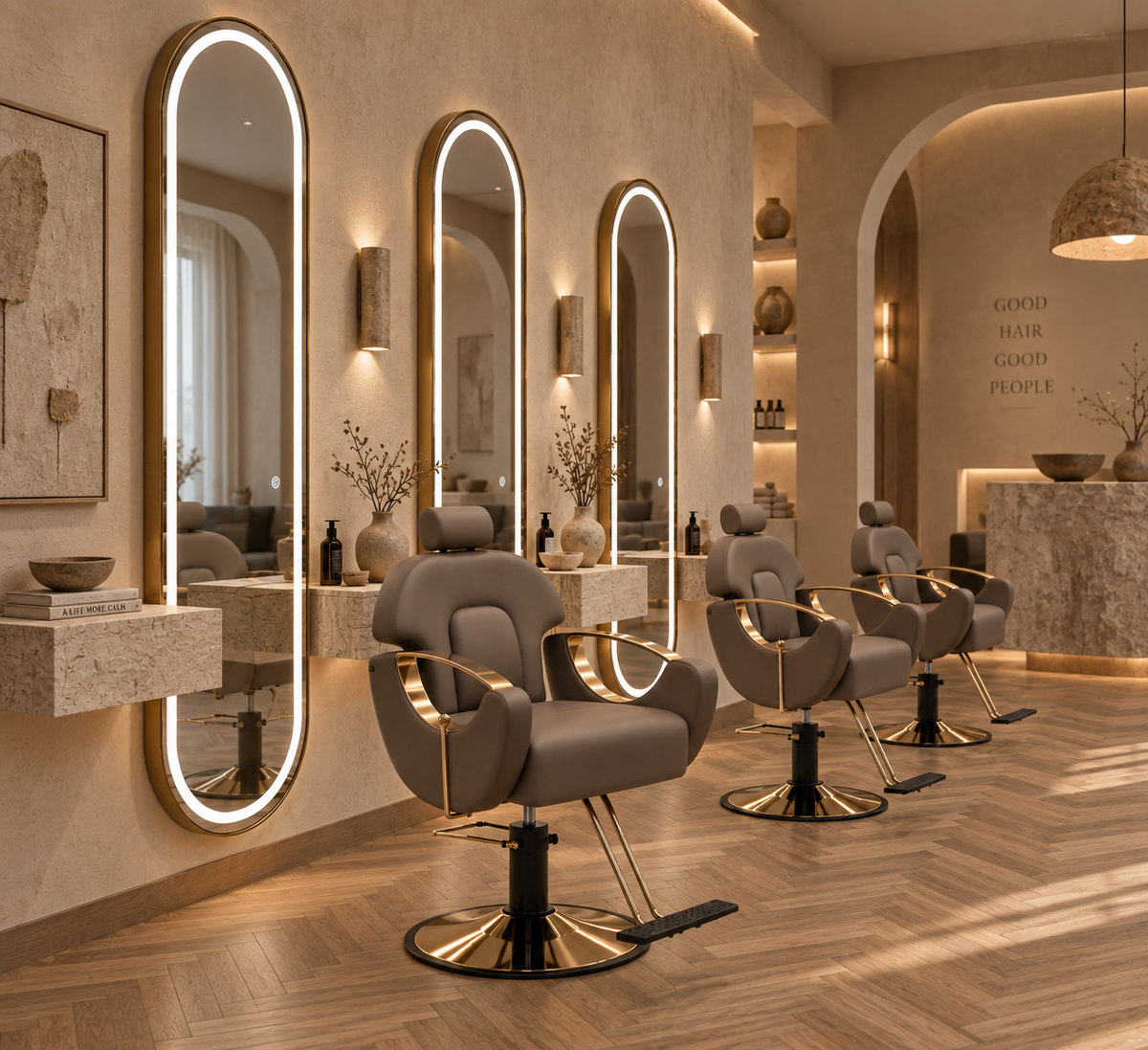 Olivia Salon Styling Chair