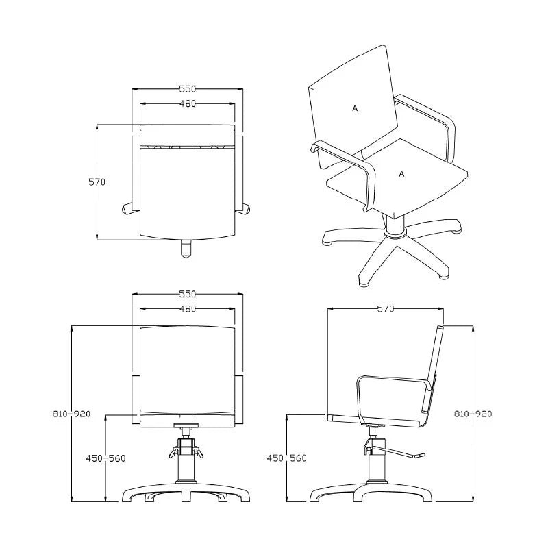 REM Atlas Styling Chair