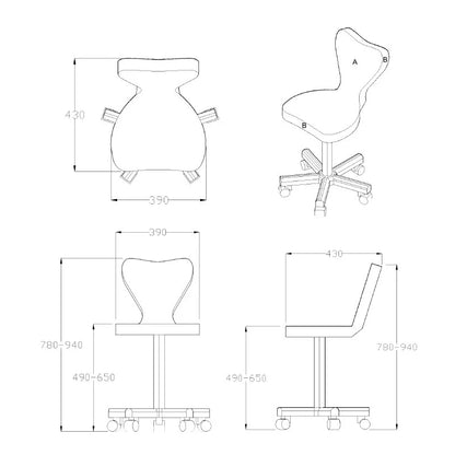 REM Clover Stool