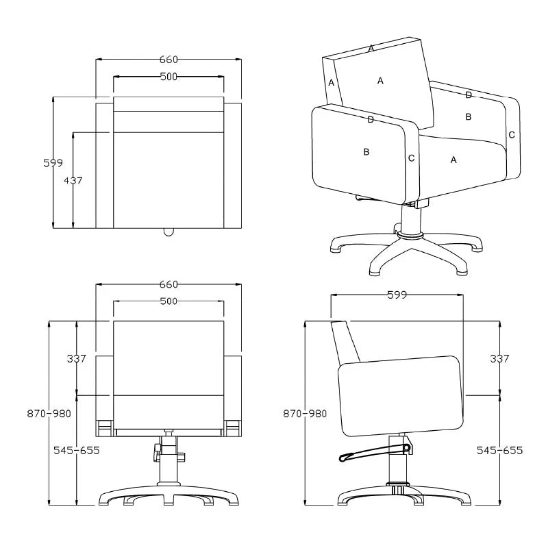 REM Dune Styling Chair