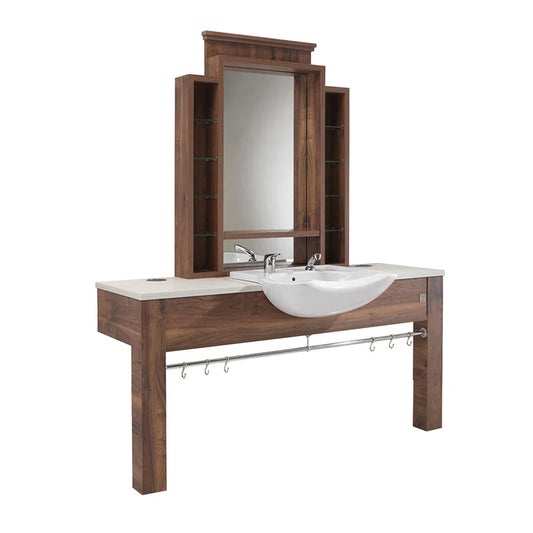 REM Montana Barbers Unit Desk