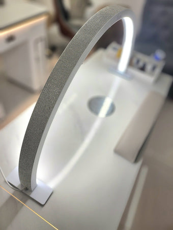 Desk Light Half Moon Lamp - Glitter - Professional LED Nail Desk Light