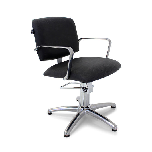 Atlas Hydraulic Salon Chair Black REM