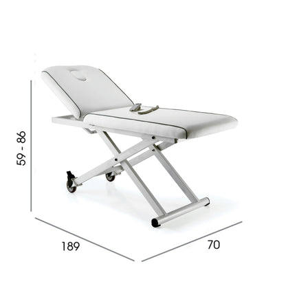 Excel Standard Coach - White with Grey Piping REM