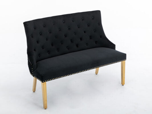 Customer Waiting Majestic Luxury High Back Bench Gold Range