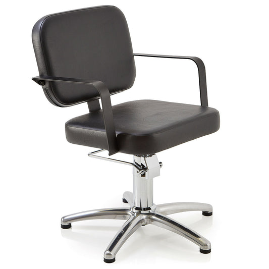 Nero Hydraulic Salon Chair Black REM