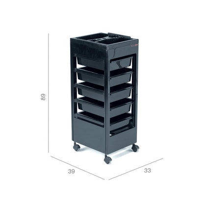 Studio Salon Trolley Black REM