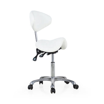 Ergonomic Tilting Saddle Stool for Salon, Spa & Clinic - Adjustable Swivel Beauty Chair SC-1026