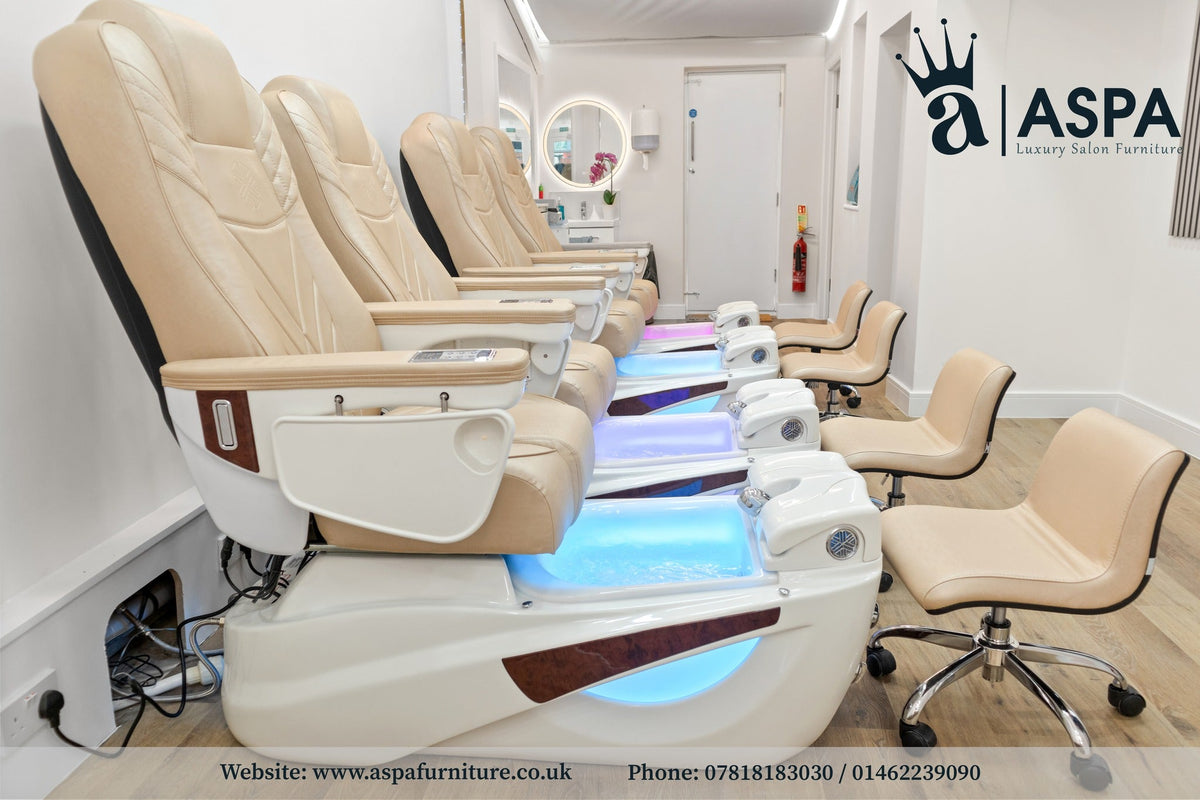 Pedicure Chair Lexor Luminous Set ( With Tech Stool)