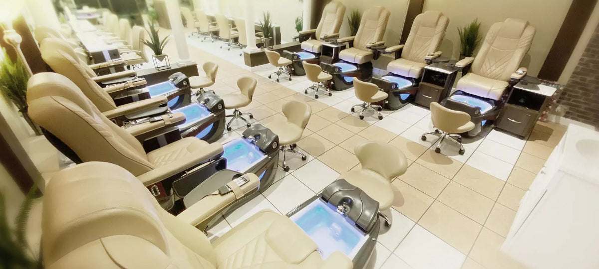 Pedicure Chair Lexor Luminous Set ( With Tech Stool)